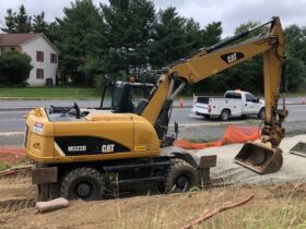 2014 Caterpillar M322D Wheel Excavator