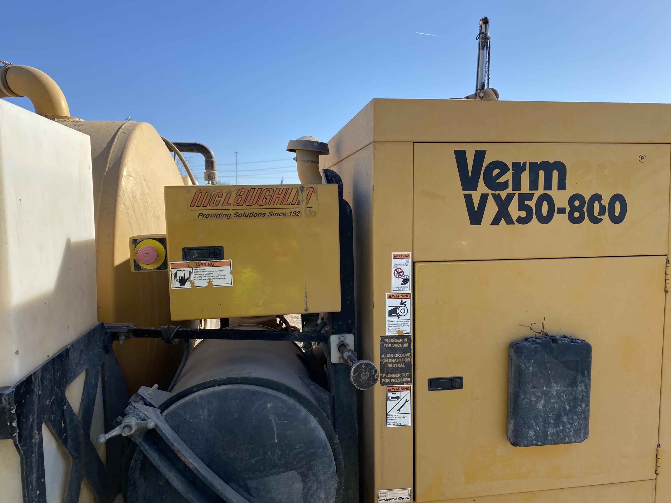 2015 Vermeer VX50-800 Vacuum Excavator [1 Available]