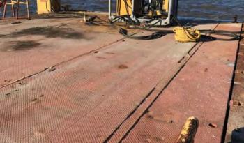 Flexifloat 40x100x7 S70 Barge Sectional Barges full