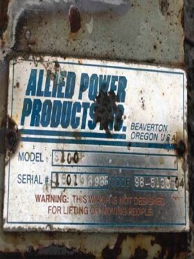 Allied S100 Deck Winches [2 Available]