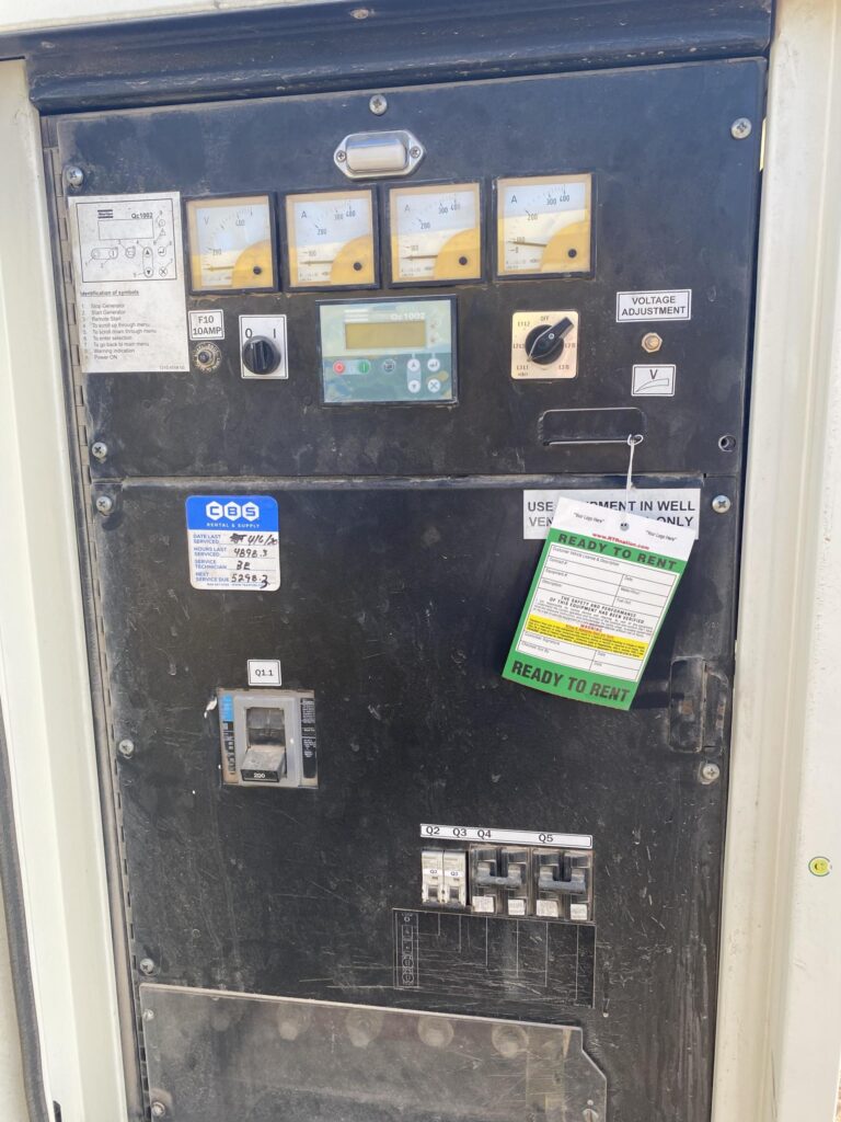 2014 Atlas Copco QAS70 Trailer Mounted Generator