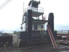 2008 600HP Twin Screw Truckable Push Boat