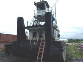 2008 600HP Twin Screw Truckable Push Boat