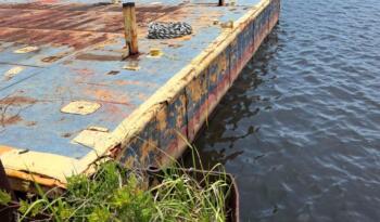 70′ x 50′ x 5′ Sectional Barge full