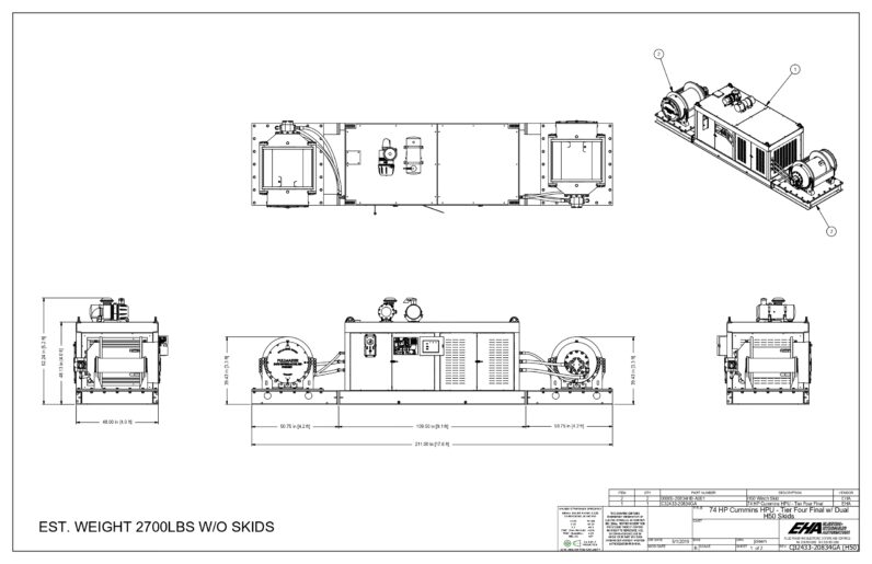 Pullmaster H50 Skided Winch Pack