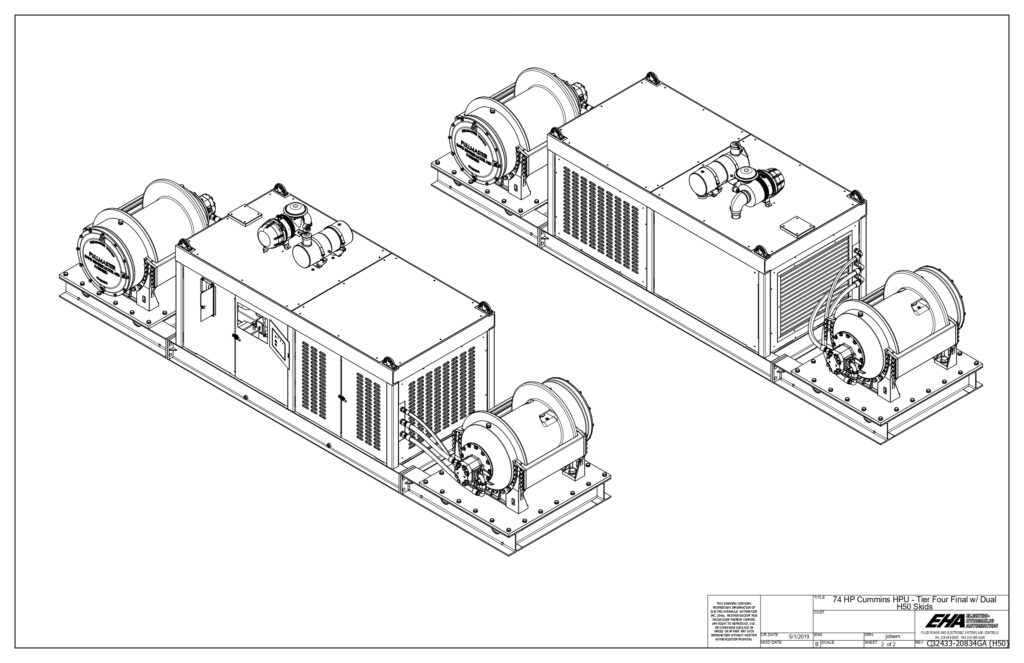 Pullmaster H50 Skided Winch Pack